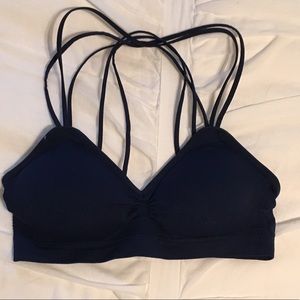 Blue bralette
